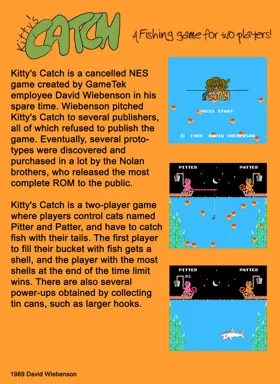 Kitty's Catch (USA) (Proto) (Unl) box cover back